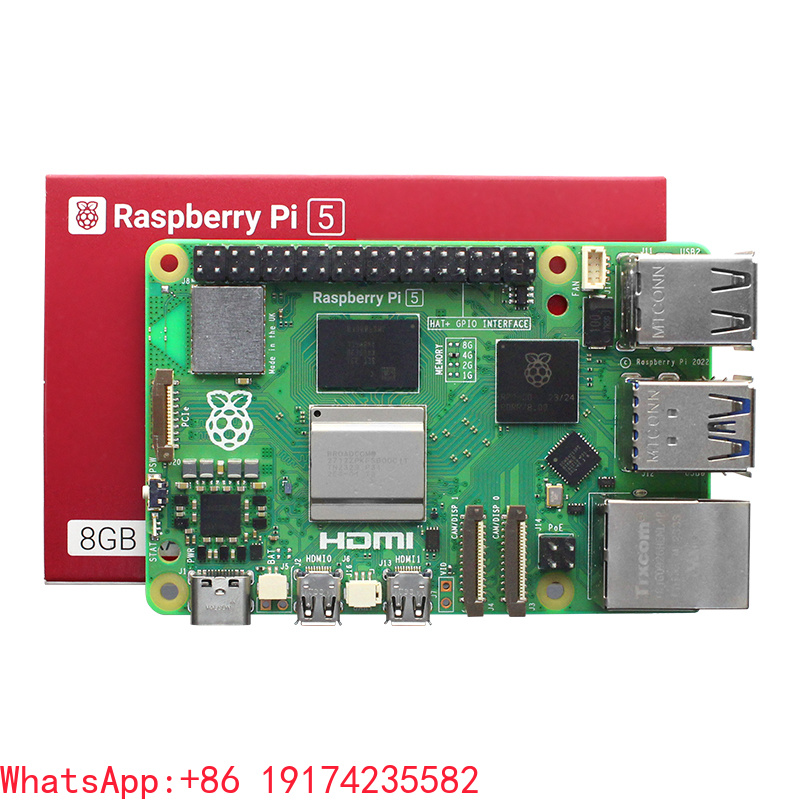 Raspberry Pi 5 8Gb Board - Produk Baru, Kit Papan Pengembangan Raspberry