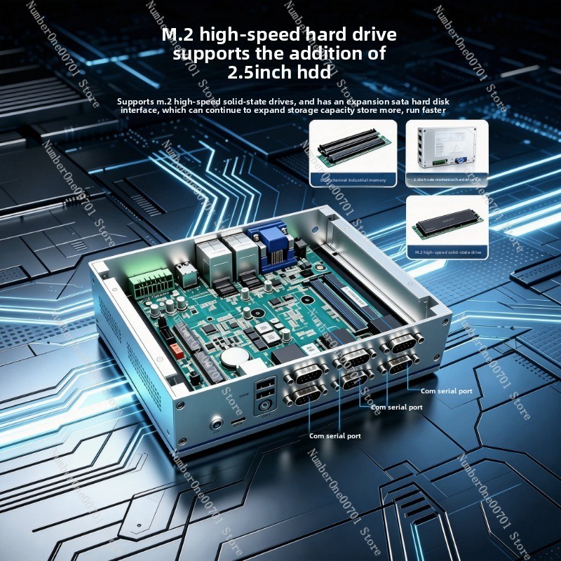 PC Mini Industri Tanpa Kipas,  - Fanless Industrial Pc Rs485 Core I7 ulasan dan harga